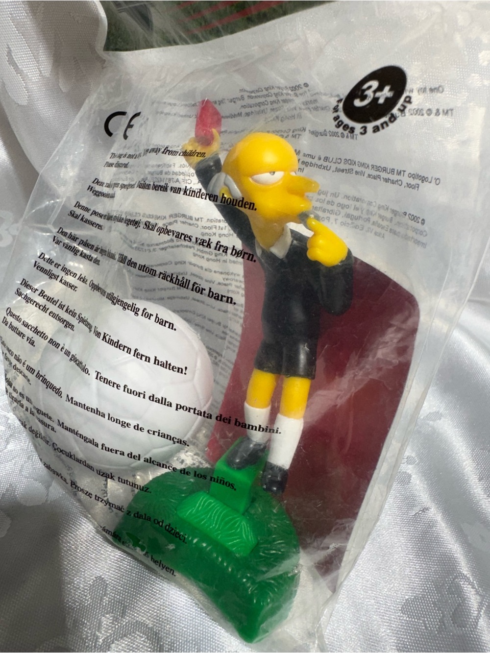 Yellow Schoolboy Action Figure Toy - Kids Action Figure
